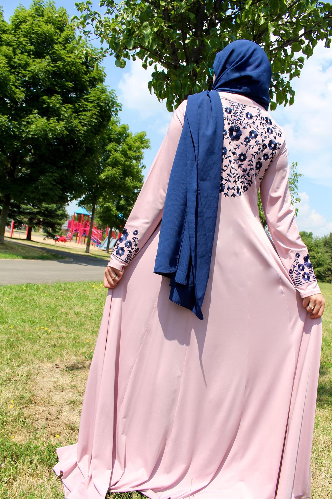Simple Dressy Abaya 4D Hijabi